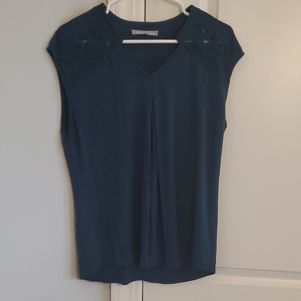Women's Navy Blue Top